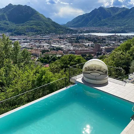 Vila Panoramic Relax Luxury Martina Lake Como Lecco